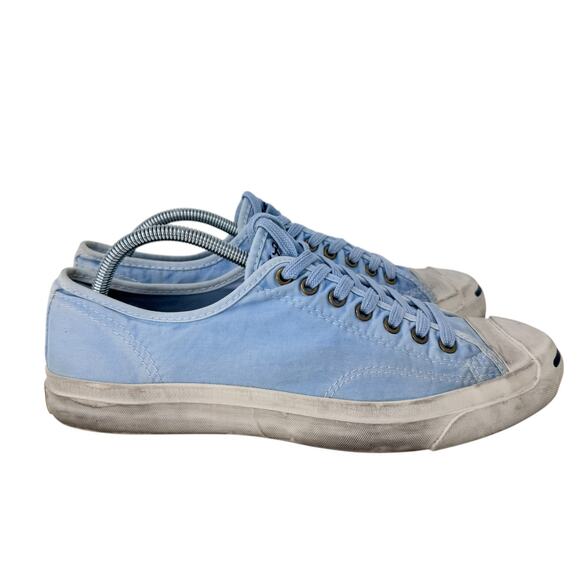 Converse Jack Purcell OX Tenisi Shoes Unisex Size 10M/11.5W Blue Cap Toe 142680C - Picture 1 of 10